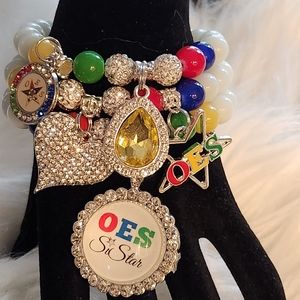 Stackable Stretch Bracelets with Charms